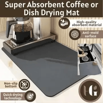 Quick-Dry Kitchen Draining Mat