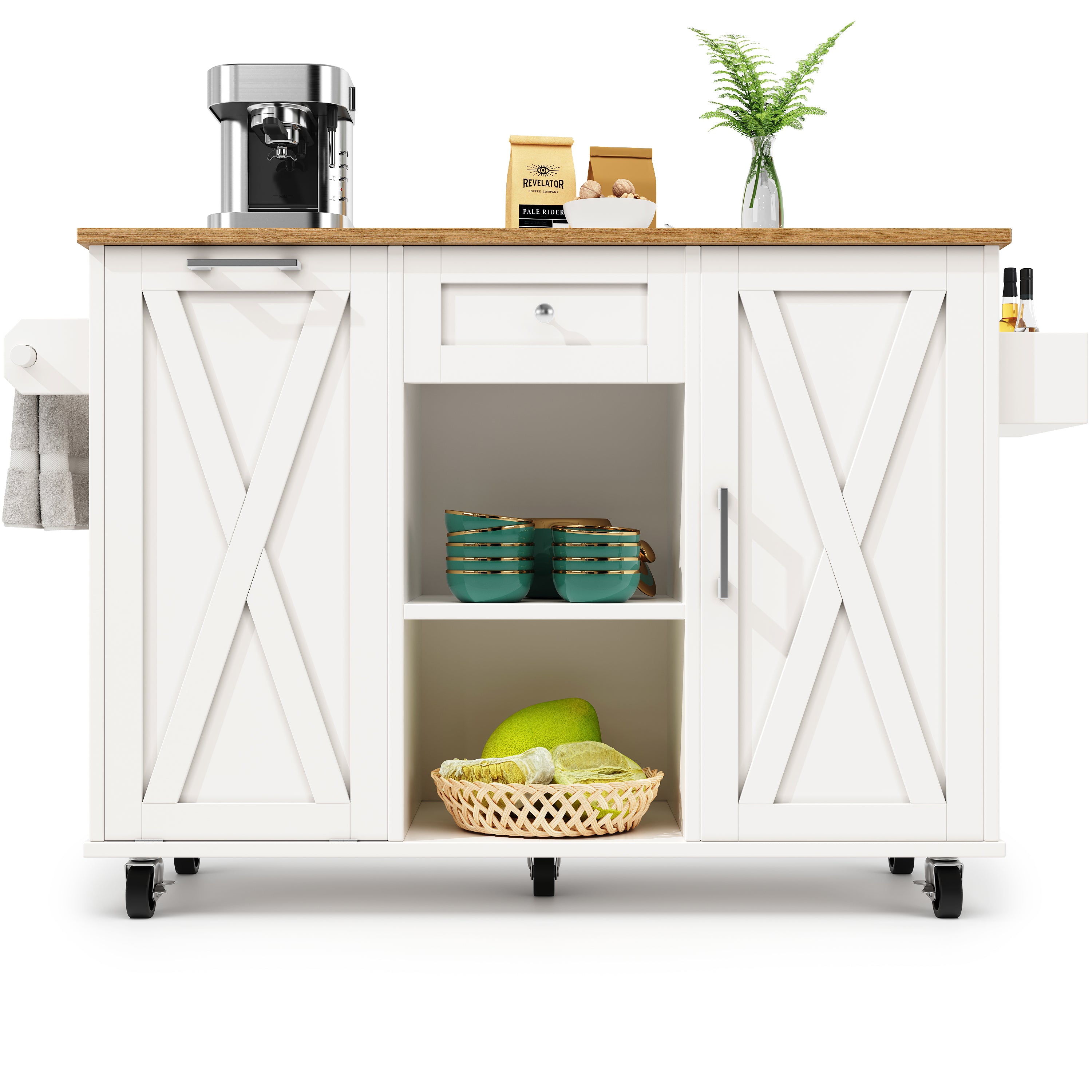 Multifunctional Kitchen Storage & Dining Table