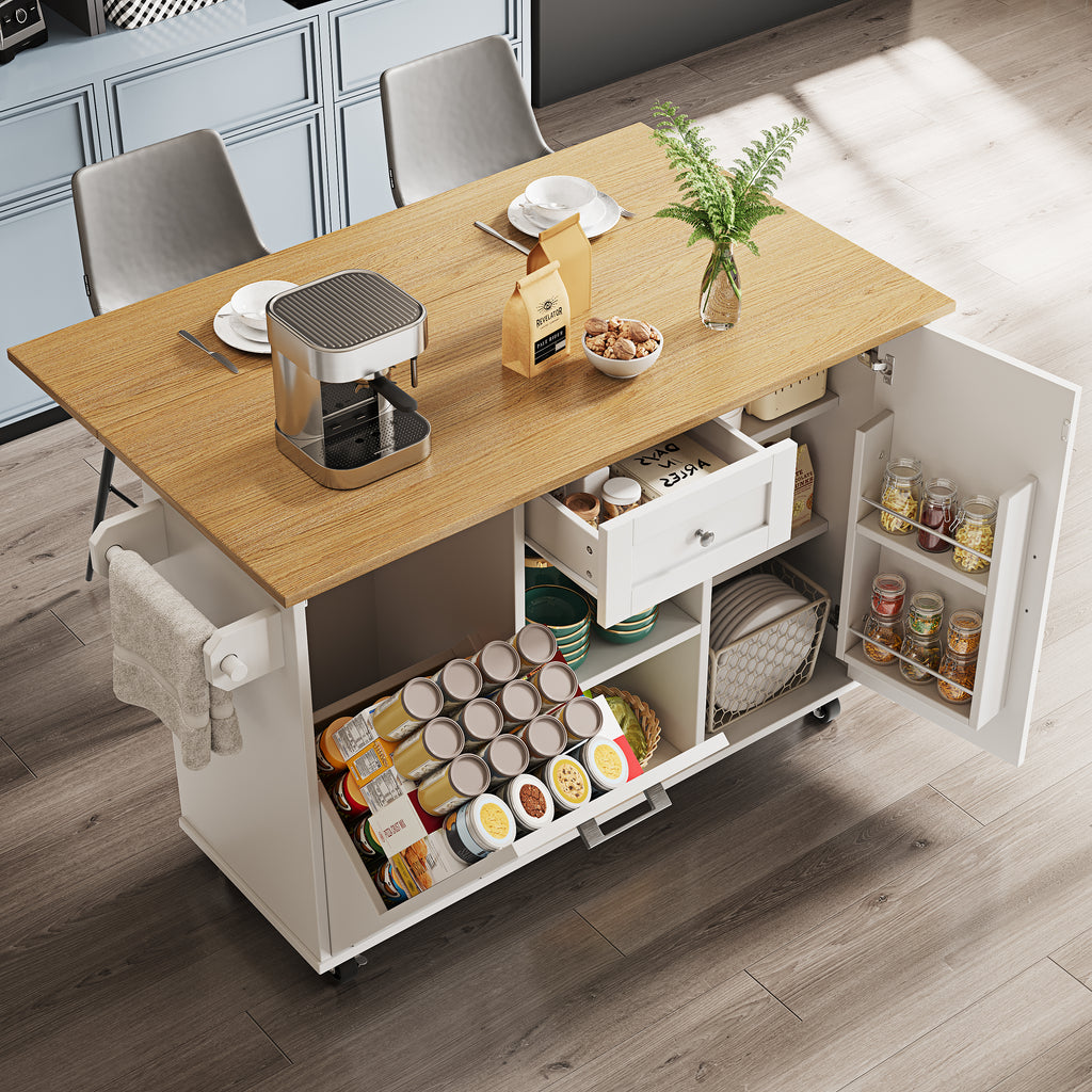 Multifunctional Kitchen Storage & Dining Table