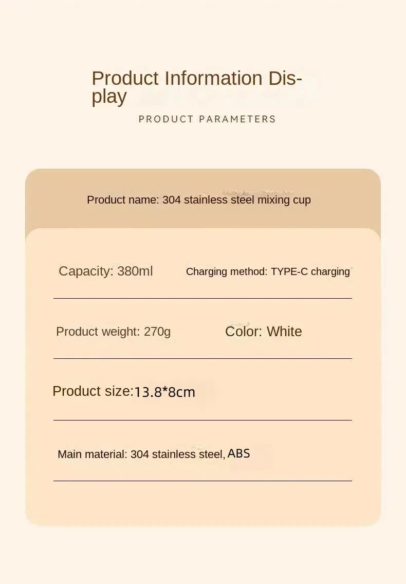 Smart Self-Stirring Coffee Mug