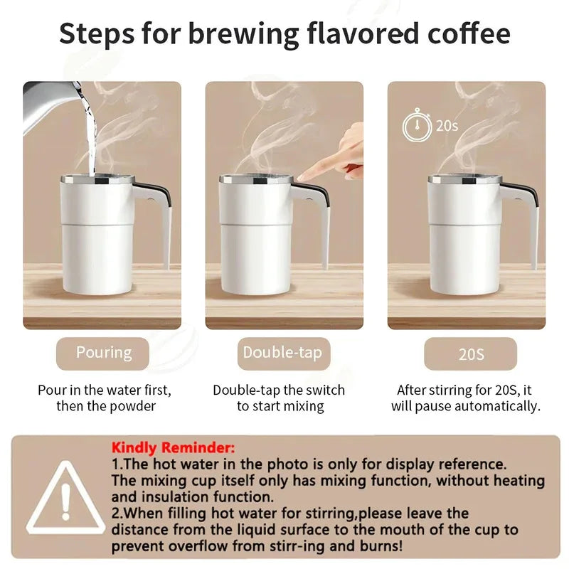Smart Self-Stirring Coffee Mug