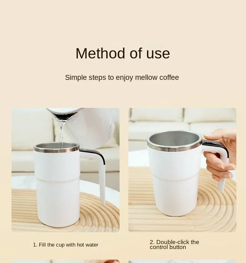 Smart Self-Stirring Coffee Mug