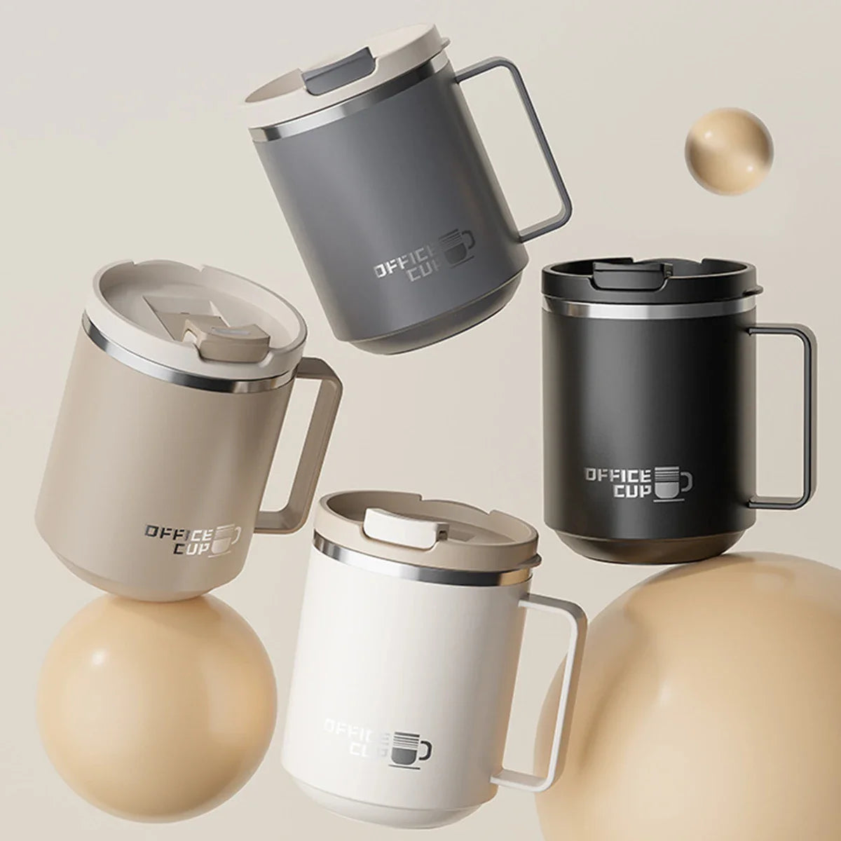 Double Wall Insulated Coffee Mug 304 Stainless Steel Milk Coffee Cup