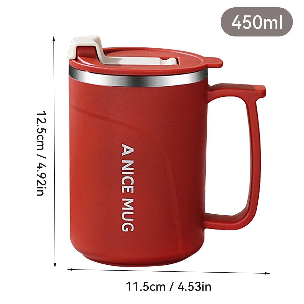 Double Wall Insulated Coffee Mug 304 Stainless Steel Milk Coffee Cup