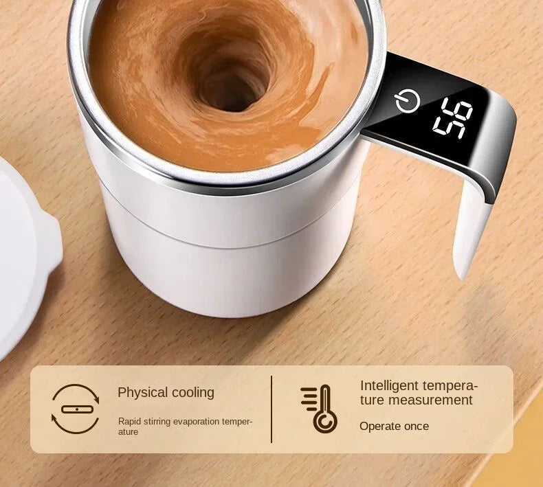Smart Self-Stirring Coffee Mug