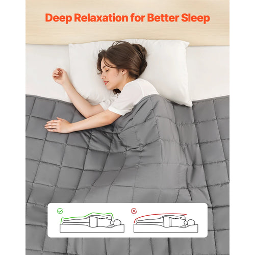 Calming Cooling Weighted Blanket