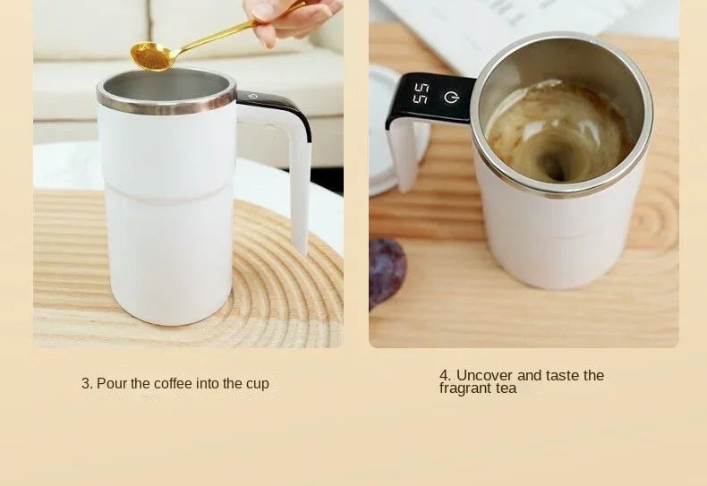Smart Self-Stirring Coffee Mug