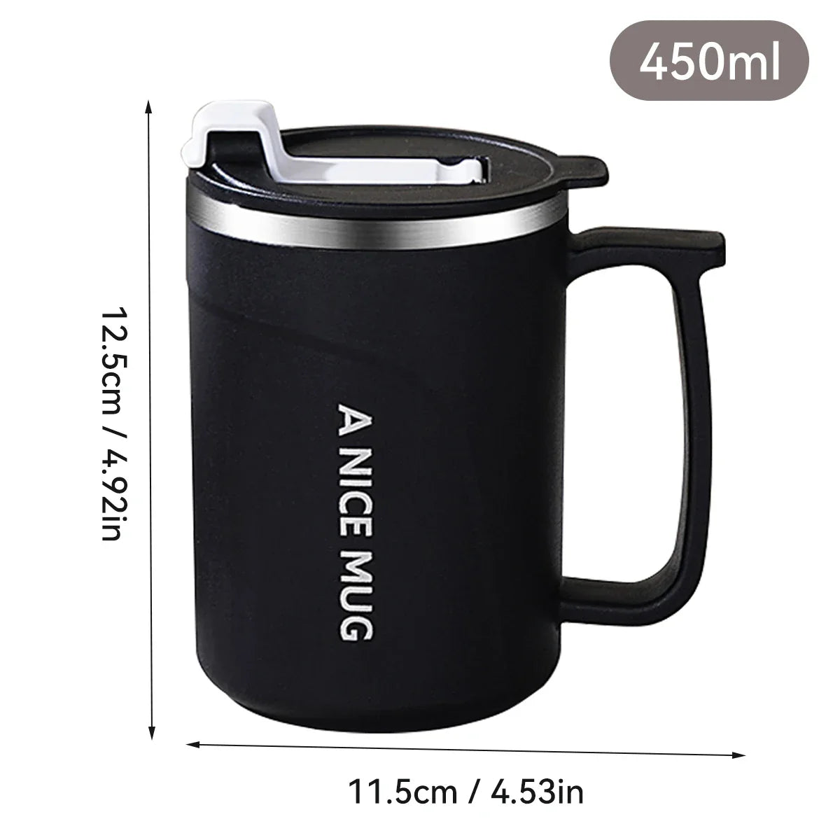 Double Wall Insulated Coffee Mug 304 Stainless Steel Milk Coffee Cup