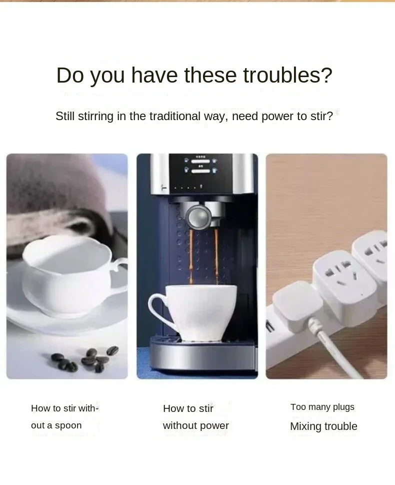 Smart Self-Stirring Coffee Mug