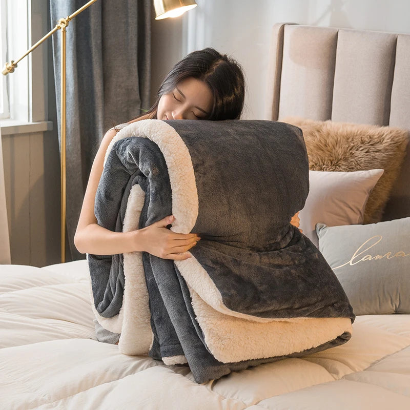 Ultra-Soft Premium Wool Throw