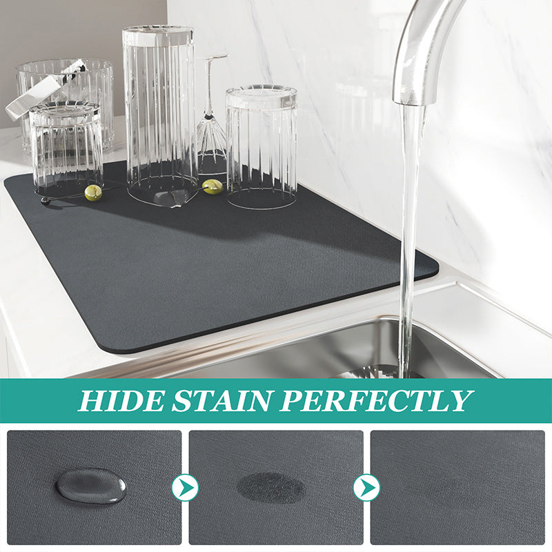 Quick-Dry Kitchen Draining Mat